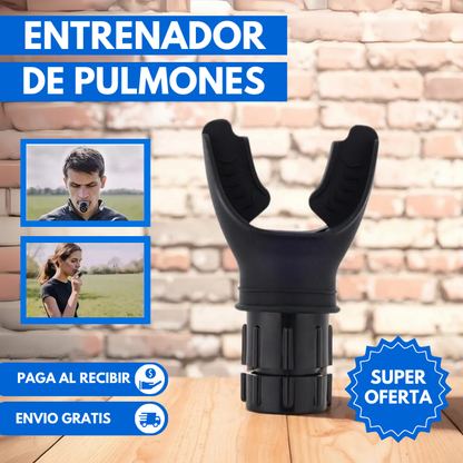 Oxyfit® | Entrenador de respiración Pulmonar + Guía de alimentación saludable GRATIS