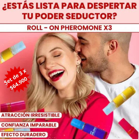 SÉ IRRESISTIBLE😏 ROLL-ON® SET DE 3 + LIBRO SEDUCCIÓN GRATIS🎁 😈