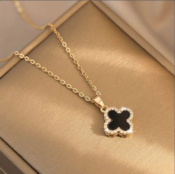 ☘ Charm ® | Collar trébol de cuatro hojas ☘ + CAJA REGALO ESPECIAL GRATIS 🎁