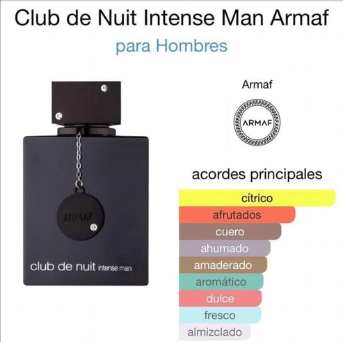 PERFUME CLUB THE NUIT INTENSE ARMAF 105Ml + OBSEQUIO