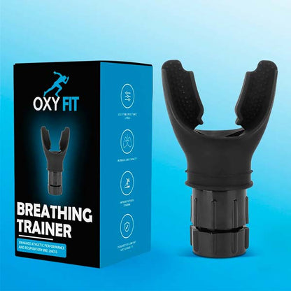 Oxyfit® | Entrenador de respiración Pulmonar + Guía de alimentación saludable GRATIS